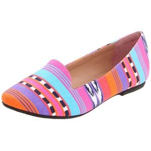 Betsey Johnson Aztec Multi Brritney Ballet Flats